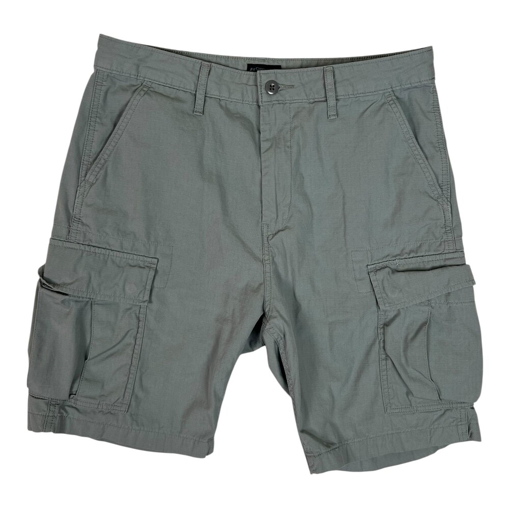 Levi’s Gray Cargo Shorts Size 32 Ripstop Y2K Utility